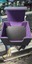 TGS Deck Box 80 Count Side-Loading Black with Purple