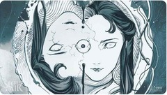 Peach Momoko - Deep Thoughts Deep Feelings Time Sieve MTG Playmat