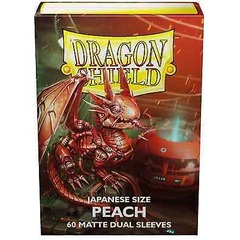 Dragon Shield Japanese PEACH Dual Matte