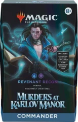 MTG Magic the Gathering Murders at Karlov Manor Commander Deck - Revenant Recon