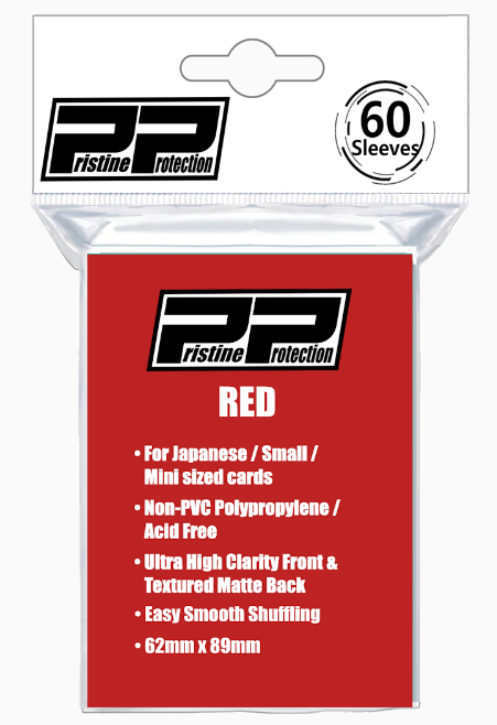 Pristine Protection - Japanese Sleeve - Red