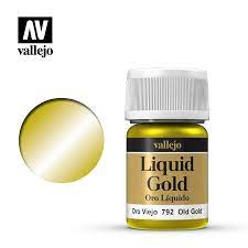 MC: Alc. Metal: Old Gold 35ml Paint