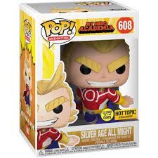 Funko POP Silver Age All Might GITD Hot Topic 608