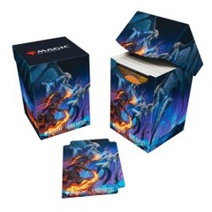 Ultra Pro 100 count Deck Box MTG Bahamut vs Ifrit