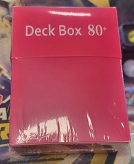 80 count deck box - Pink