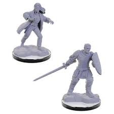 Dungeons & Dragons Mini: Reborn Paladin & Warlock