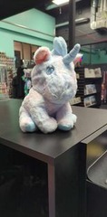 Blue Unicorn Plush