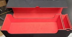 TGS 4 Count Deck Chest Black with Red