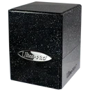 Ultra Pro Satin Cube Deck Box Black Glitter