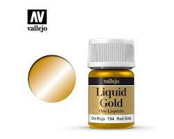 MC: Alc. Metal: Red Gold 35ml Paint