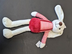Bunny with overalls Plush
