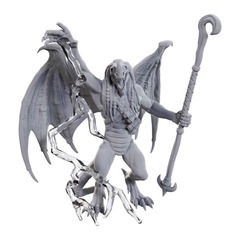 D&D Mini Blue Abishai