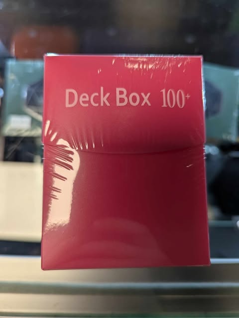 Deck Box 100 Count Pink