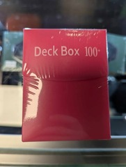 Deck Box 100 Count Pink