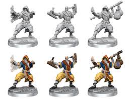 Dungeons & Dragons Mini: Human Monk