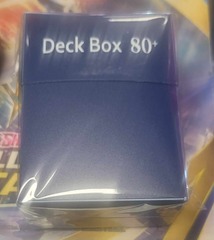 80 count deck box - Blue