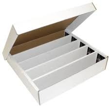 5000 Count Card Storage Box