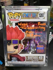 Funko POP Eustass Kid 1287 Wondrous Con Signed One Piece