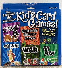 The Essential Six Most Wanted Kid's Card Games