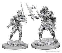 Dungeons & Dragons Minis: Wave 1 - Human Female Barbarian