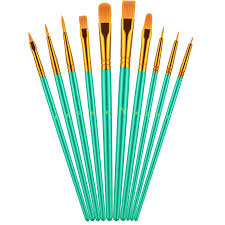 Esrich Green Paint Brush Kit