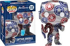 Funko POP Captain America (The Avengers) (Art Series) 32 Target