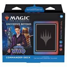 MTG Doctor WHO Masters of Evil Commander Deck