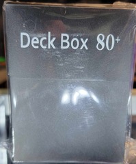 80 Count Deck Box - Black
