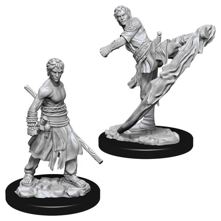 Dungeon & Dragons Mini: Half-Elf Monk