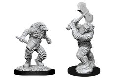 Dungeons & Dragons Mini Wereboar & Werebear
