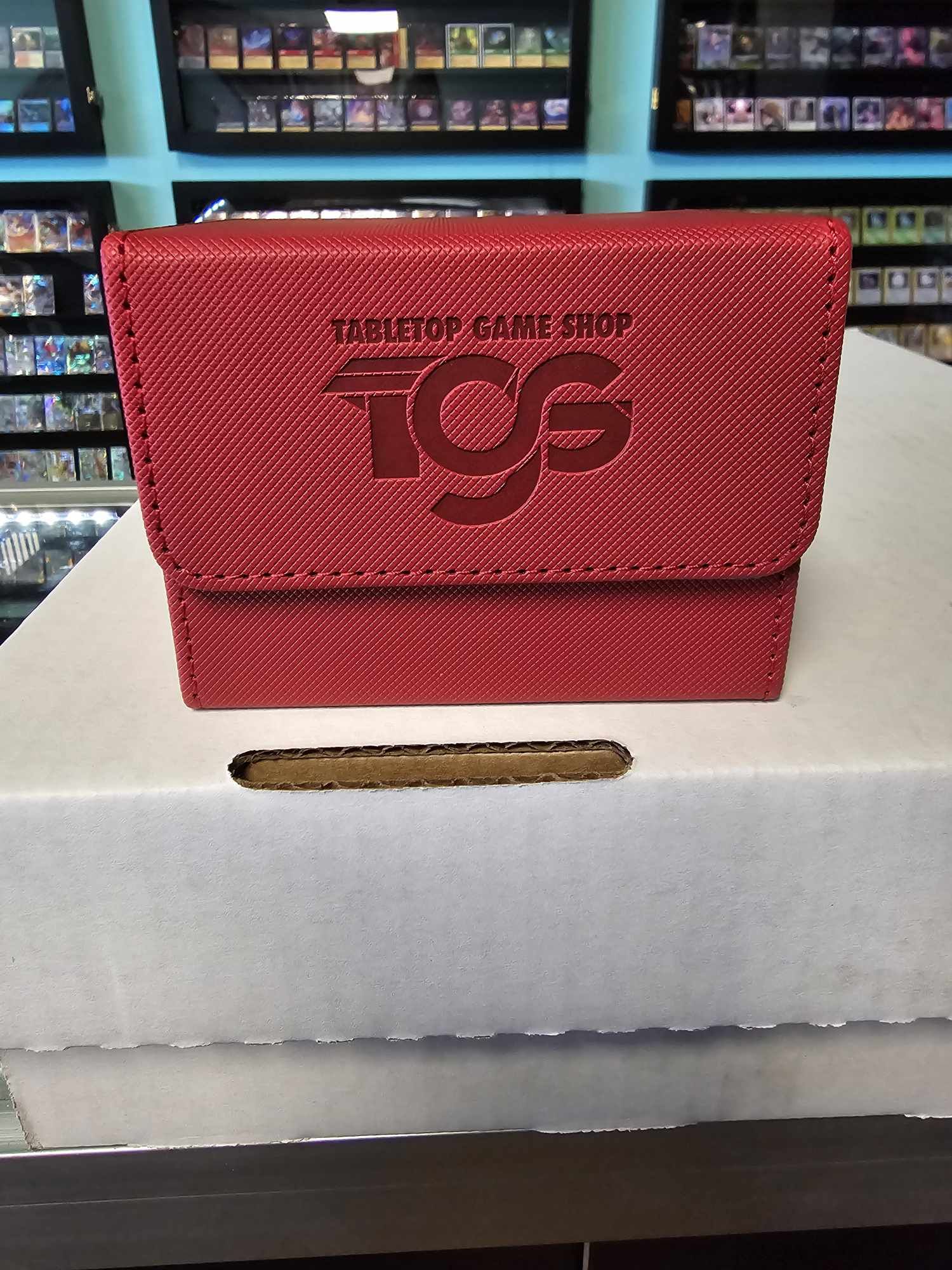 TGS Deck Box Side-Loading Red