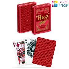 Bicycle Cards Metalluxe Bee (Red)