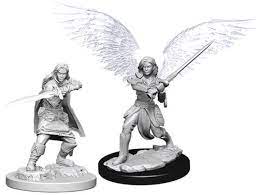 Dungeons & Dragons Minis: Wave 6 - Female Aasimar Fighter