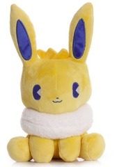 Shiny EEVEE Plush sitting