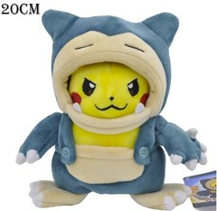 PIKACHU Plush (Cosplay - Snorlax)