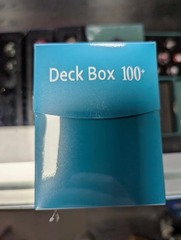 Deck Box 100 Count Teal
