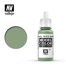 ACRYLICOS VALLEJO PAINT MC: Matt: Green Sky