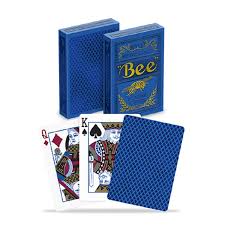 Bicycle Cards Metalluxe Bee (Blue)
