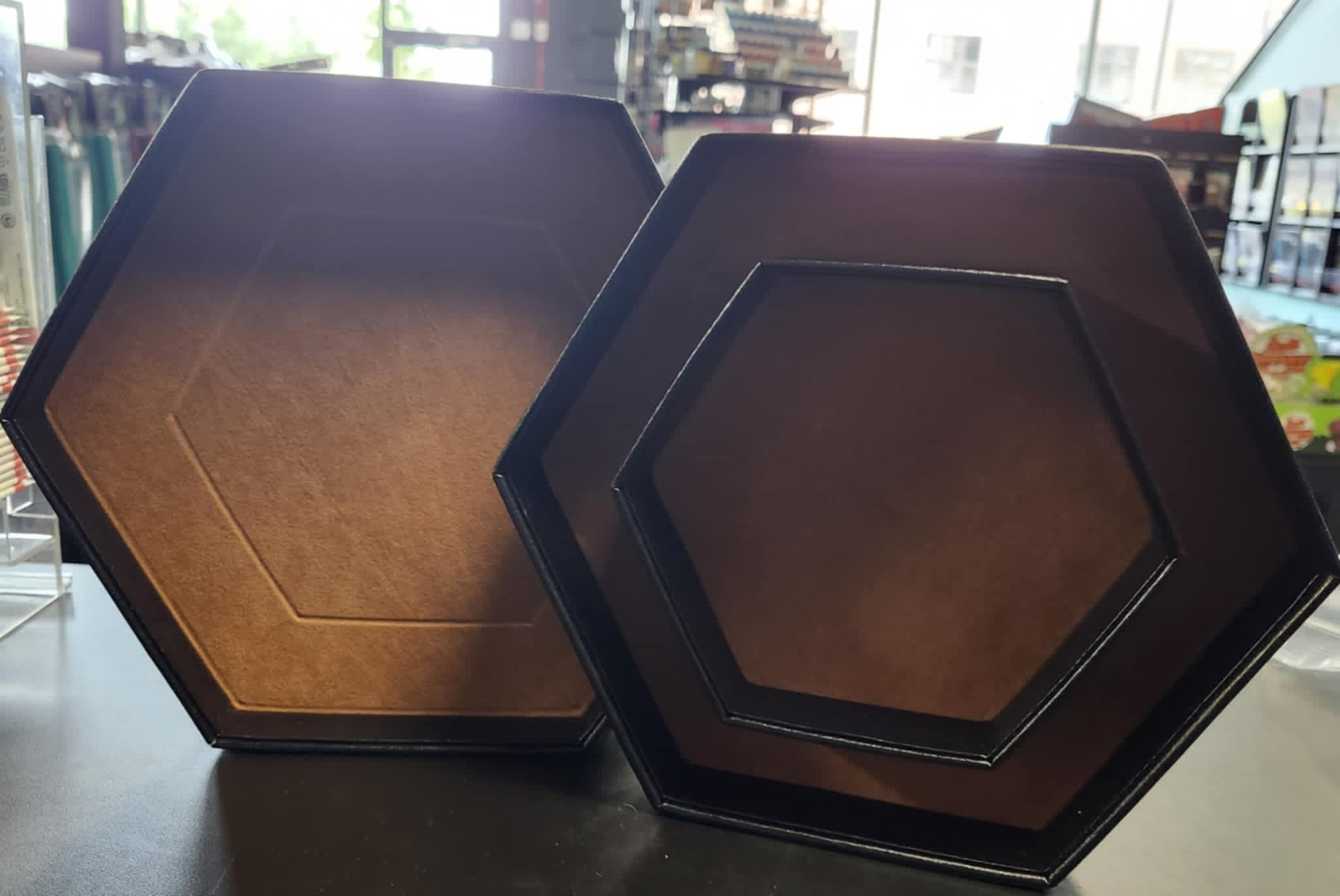 HD Leather Dice Tray