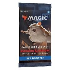 MTG Commander Legends Baldurs Gate Set Booster Pack