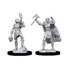 Dungeons & Dragons Minis: Wave 12 - Female Human Barbarian