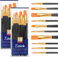 Esrich Black Paint Brush Kit