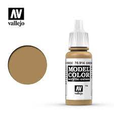 ACRYLICOS VALLEJO Paint MC: Matt: Green Ochre