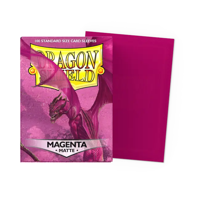 Dragon Shield Sleeves: Matte Magenta (100ct)