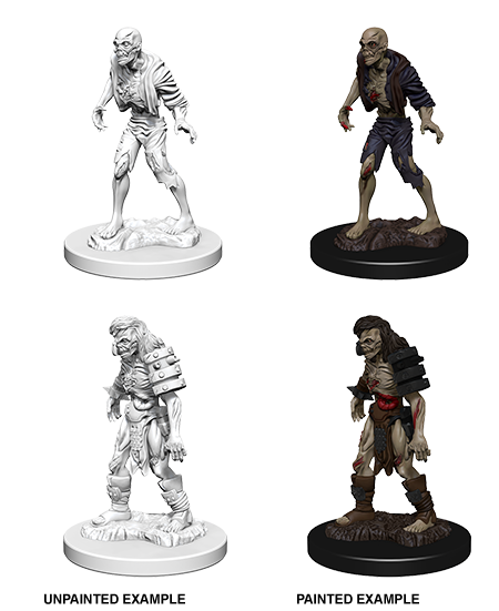 D&D Nolzurs Marvelous Unpainted Minis: W1 Zombies