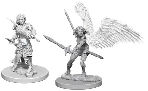 D&D Nolzurs Marvelous Unpainted Minis: W5 Female Aasimar Paladin