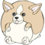 Mini Squishable Corgi • 7 Inch
