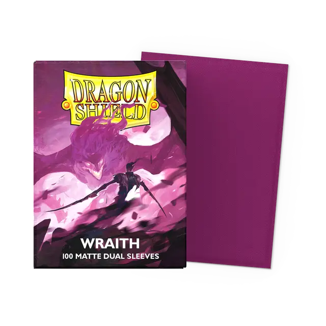 Dragon Shield Dual Matte Sleeves: Wraith (100ct)
