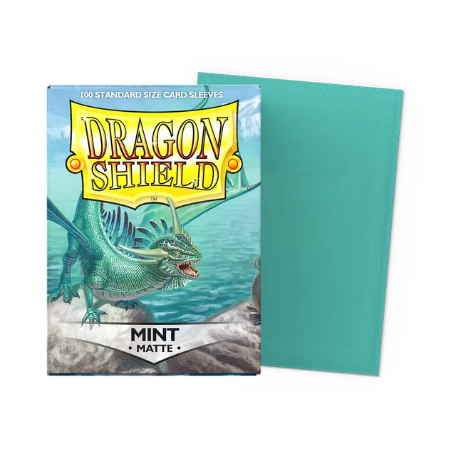 Dragon Shield Sleeves: Matte Mint (100ct)