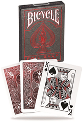 Bicycle Playing Cards: MetalLuxe Red